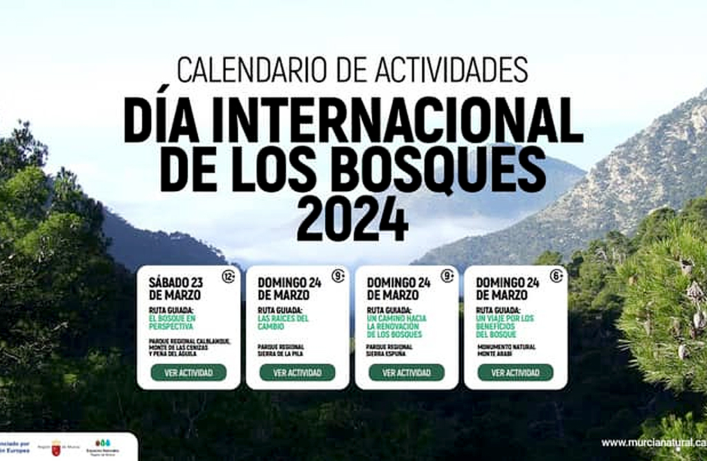 Sierra Espuña acogerá la ruta “Un camino hacia la renovación de los bosques” el 24 de marzo